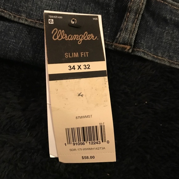 !l🚫🚫🚫SOLD🚫🚫🚫Wrangler Men's Slim Fit - Picture 5 of 8